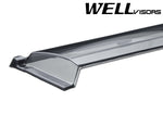 Taped-on window deflectors For Land Rover LR3 LR4 05-16 With Black Trim