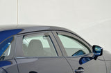In-Channel style window deflectors for Mazda CX-3 16-23