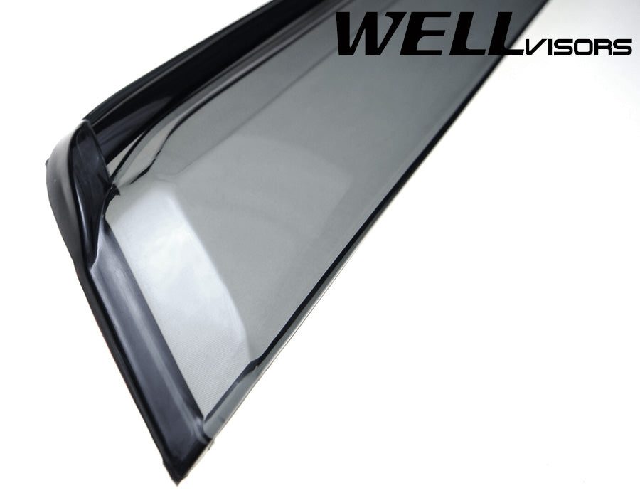 WellVisors Side Window Deflectors Hyundai Santa Fe 07-12 With