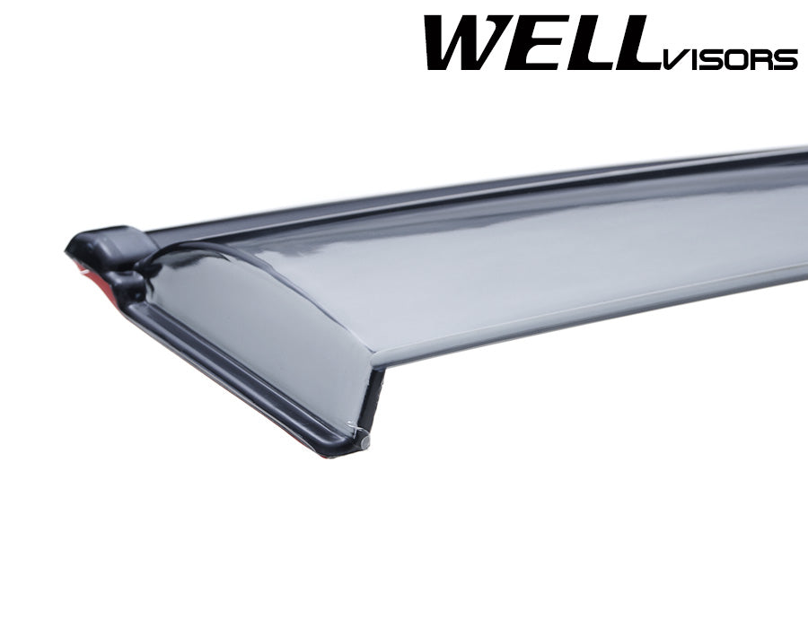 WellVisors Side Window Deflectors Infiniti FX35 FX45 03-08 With