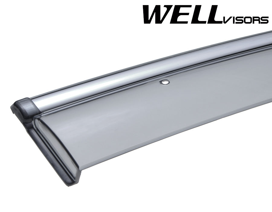 WellVisors Side Window Deflectors Infiniti G25 G37 07-15 With