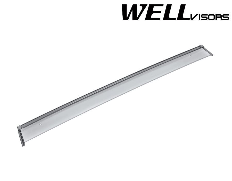 WellVisors Side Window Deflectors Jeep Renegade 1521 with Black Trim