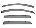 Taped-on window deflectors For Subaru Ascent  2019-2024 with Black Trim