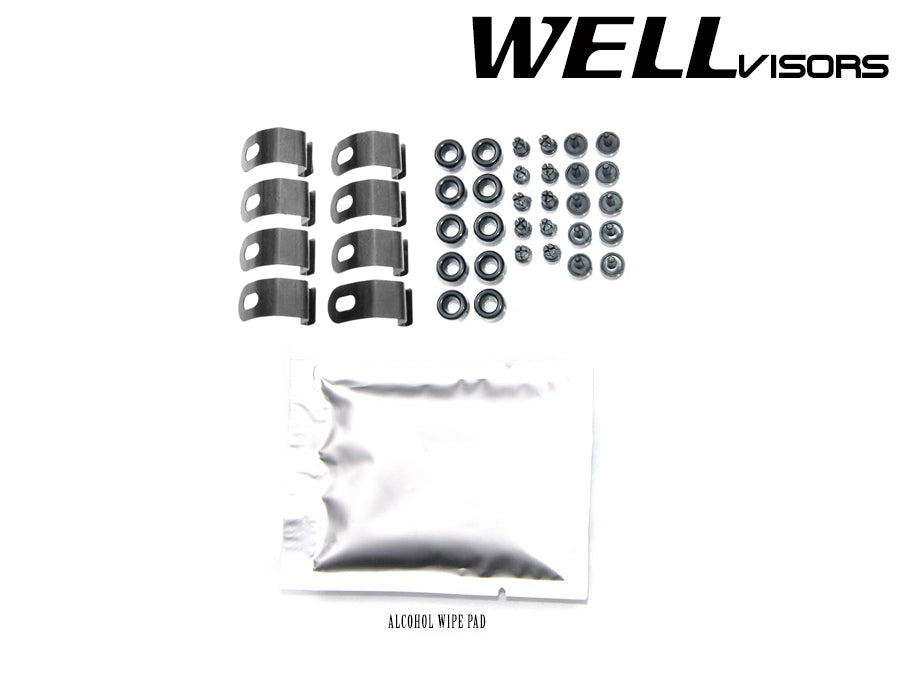 thumbnail image 2 of JDM Vent Visors 2pcs Wind Deflector For Toyota Tacoma 2005-2015 Standard Cab 2 of 13