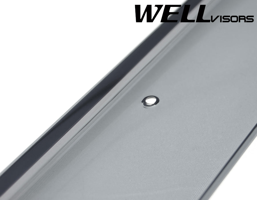 WellVisors Side Window Deflectors Volkswagen Golf MK4 5 Doors Hatchback