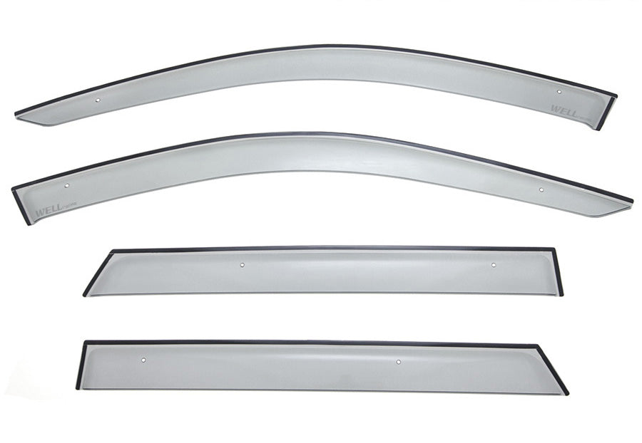 WellVisors Side Window Deflectors Volkswagen Golf MK4 5 Doors Hatchback