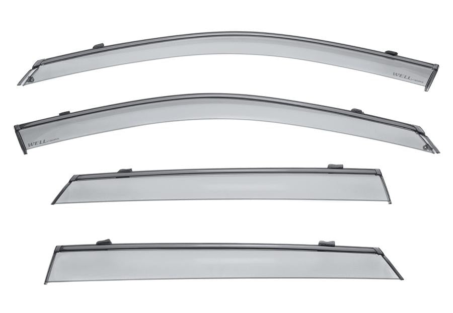 WellVisors Side Window Deflectors Land Rover Discovery Sport 1521 With
