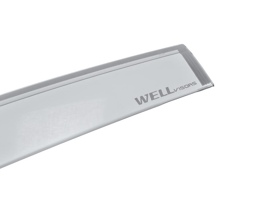WellVisors Side Window Deflectors Nissan Leaf 2018+ Premium Series