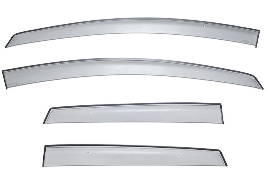 WellVisors Side Window Deflectors Nissan Versa Note Hatchback 1419