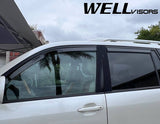 In-Channel style window deflectors for Lexus GX470 2003-2009