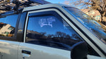 In-Channel style window deflectors for Toyota Pickup 1984-1988 4runner 1984-1989 front only