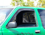 In-Channel style window deflectors for Toyota Pickup 1988-1995 4runner 1990-1995 front only