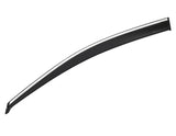 Taped-on window deflectors For Acura TSX Wagon 11-14 with Chrome Trim