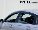 Taped-on window deflectors For Honda Accord Sedan 2023+ with Black Trim