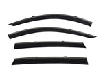 Taped-on window deflectors For Honda Accord Sedan 2023+ with Black Trim