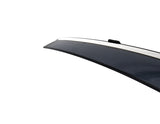 Taped-on window deflectors For Lexus NX250 NX350 NX450h+ 2022+ with Chrome Trim