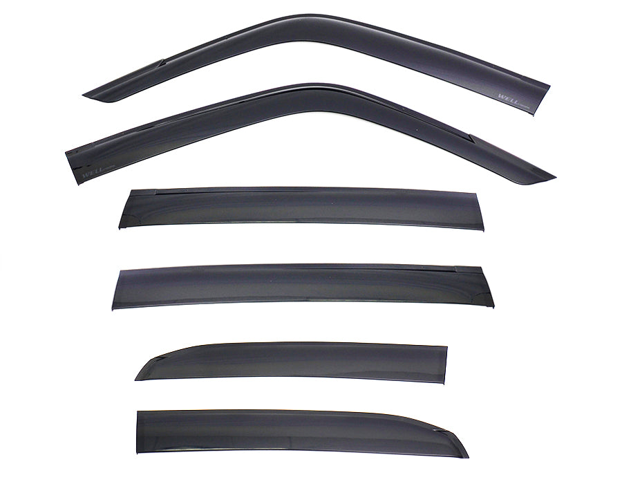WellVisors Side Window Deflectors Toyota Land Cruiser 2024+