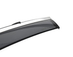 Taped-on window deflectors For Nissan Ariya 2023+ with Chrome Trim