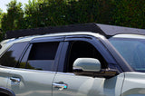 Taped-on window deflectors For Toyota Sequoia 2023+ Premium Series