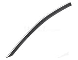 Taped-on window deflectors For Toyota Camry 2025+ With Chrome Trim