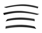 Taped-on window deflectors For Toyota Camry 2025+ With Black Trim