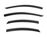 Taped-on window deflectors For Toyota Camry 2025+ With Black Trim