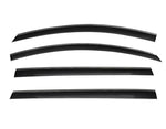 Taped-on window deflectors For Toyota Sienna 2021+ with Black Trim