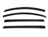 Taped-on window deflectors For Toyota Sienna 2021+ with Black Trim