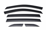 Taped-on window deflectors For Toyota Rav4 2026+ Premium series 6pc set