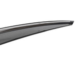 Taped-on window deflectors For Volvo S60 sedan 2019+ with Black Trim