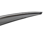 Taped-on window deflectors For Volvo S60 sedan 2019+ with Black Trim