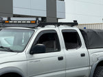 In-Channel style window deflectors for Toyota Tacoma 2001-2004 Double Cab