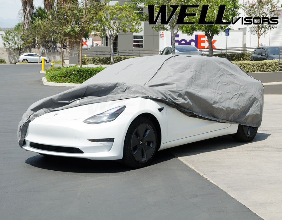 All Weather Premium Car Cover For 2017-2023 Tesla Model 3 Sedan – WELLvisors