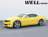 Taped-on window deflectors For Chevrolet Camaro 10-15 Premium Series