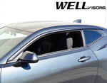 Taped-on window deflectors For Chevrolet Camaro 16-24 Premium Series