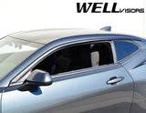 Taped-on window deflectors For Chevrolet Camaro 16-24 Premium Series