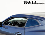 Taped-on window deflectors For Chevrolet Camaro 16-24 Premium Series