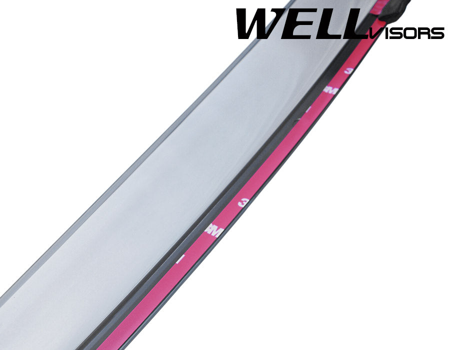 Dark Smoke Window Visors For 2014-2016 Lexus IS250 IS350 – 4-Piece In-Channel Deflectors