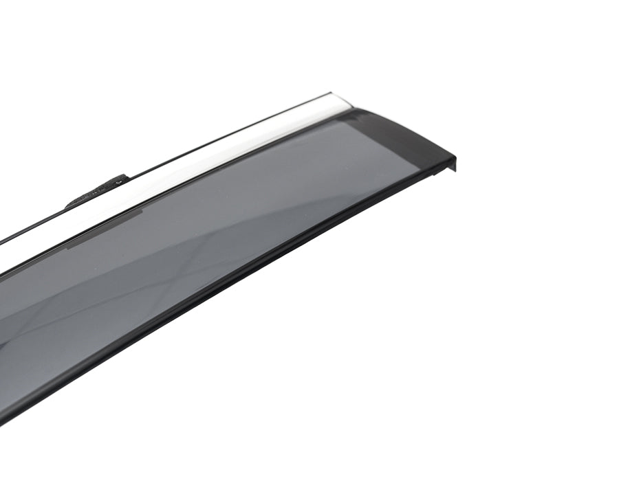 Side Window Deflectors Lexus IS300 IS500 2021+ with Black Trim Side Window Deflectors Lexus IS300 IS500 2021+ with Black Trim