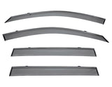 Taped-on window deflectors For Subaru Ascent  2019-2024 with Black Trim