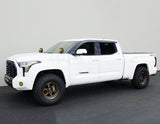 Taped-on window deflectors For Toyota Tundra Crew Max 2022+ Premium Series