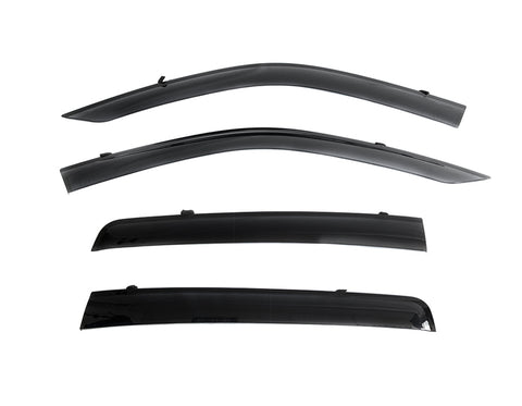 Taped-on window deflectors For Toyota Tundra Double Cab 2022+ Premium Series