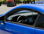 Taped-on window deflectors For Toyota GR86 Subaru BRZ 2022+ Premium Series
