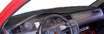 Dash mat for Honda 1992-1995 Civic Coupe & Civic Sedan & Civic Hatchback Color Black