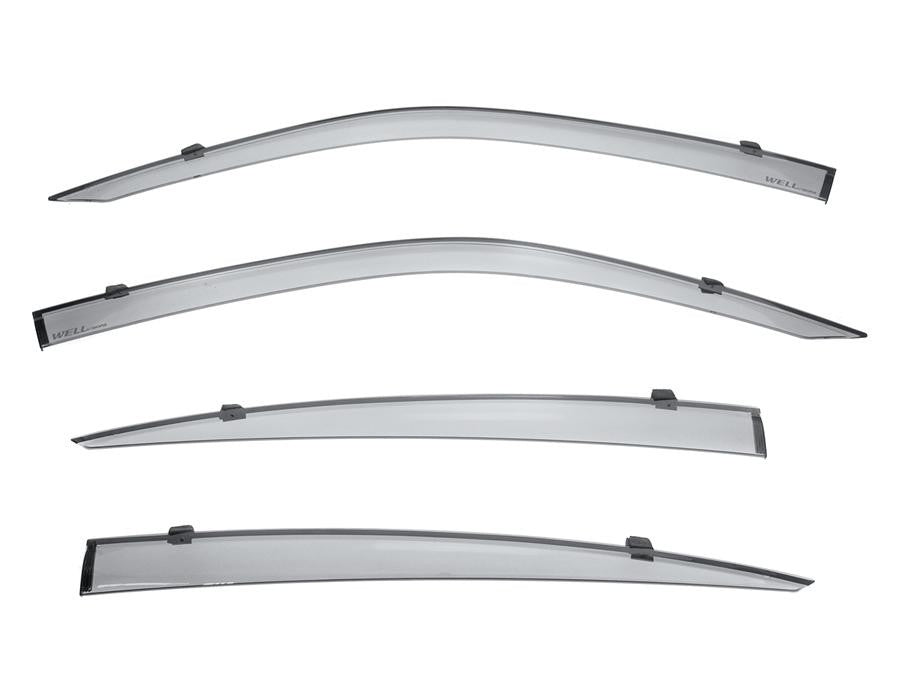 WellVisors Side Window Deflectors Dodge Charger 11-20