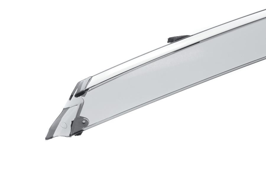 WellVisors Window Visors For 2013-2021 Infiniti QX60/JX35 - Smoke Tint, Low Profile