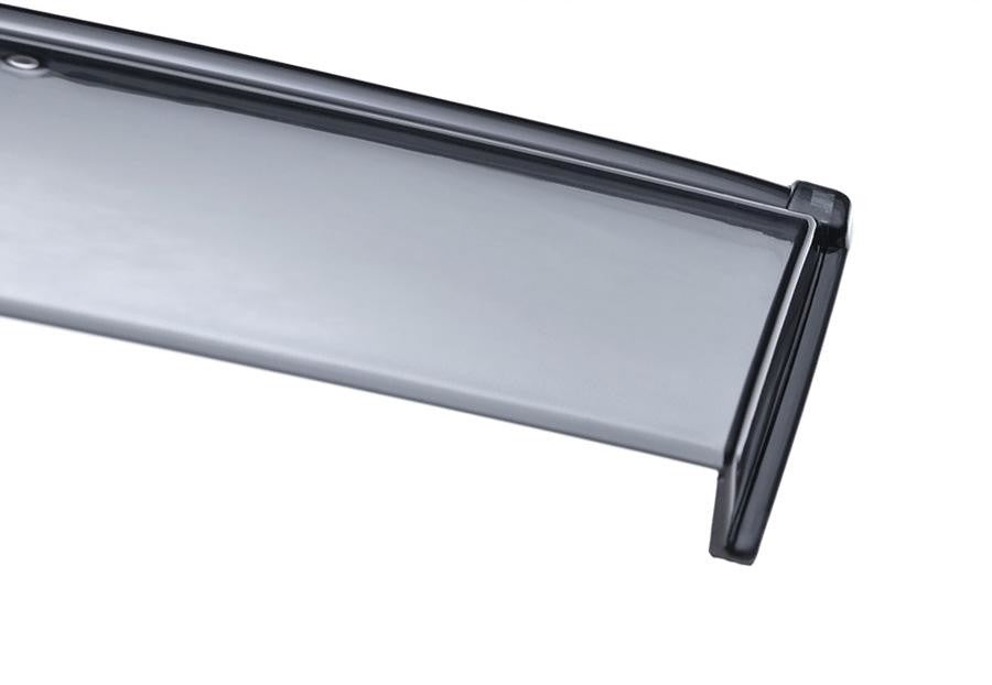WellVisors Side Window Deflectors Mitsubishi Outlander 14-20 With Black ...