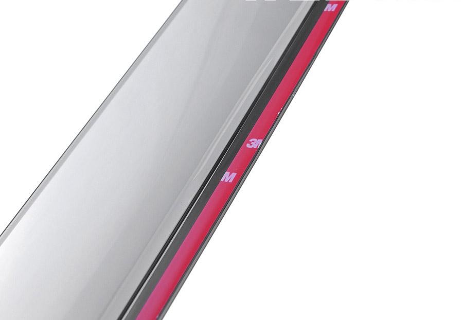 thumbnail image 2 of WellVisors Smoke Window Visors For Mitsubishi Outlander Sport – 2011-2024 – 4pc Side Deflectors 2 of 5