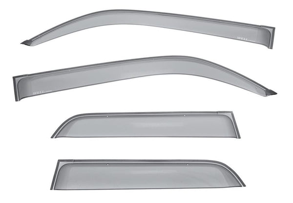WellVisors Window Deflectors For Toyota 4Runner (2010-2024) - Premium Rain Guards & Wind Deflectors