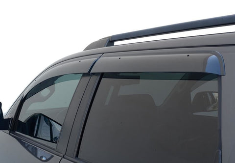 Dark Grey Outside Mount JDM Vent Visors Deflector 4pcs For Toyota Dark Grey Outside Mount JDM Vent Visors Deflector 4pcs For Toyota